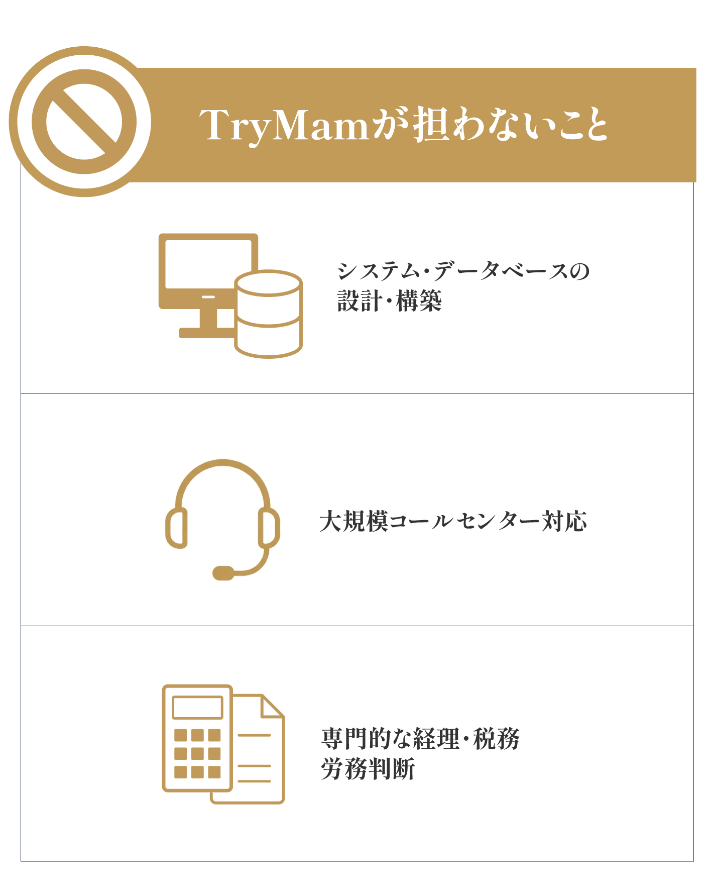 TryMamが担わないこと